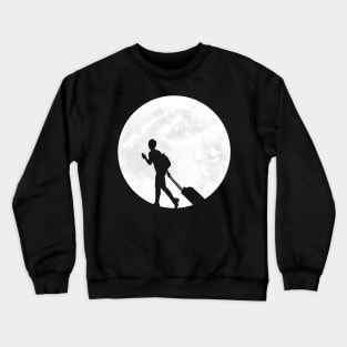 Traveler in Full Moon Crewneck Sweatshirt